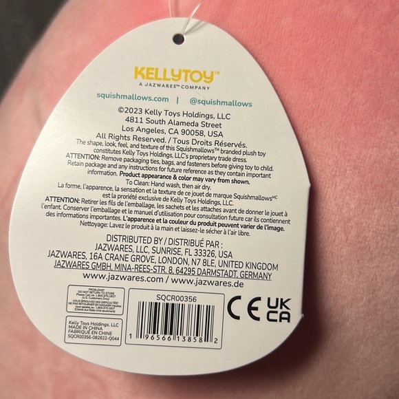 14” Seraphina the Unicorn NWT Squishmallows Kellytoy - Picture 8 of 10